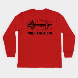 Milford, PA / Step Brothers Movie Dale Tee Kids Long Sleeve T-Shirt